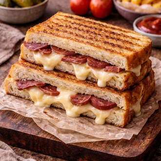 Pastırma Eski Kaşar Tost görseli