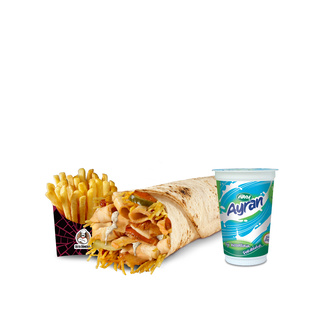 Gyro Soslu Dürüm Tavuk Döner Menü görseli