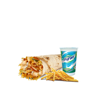 Gyro Soslu Dürüm Tavuk Döner Menü görseli