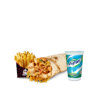 Chipotle Soslu Dürüm Tavuk Döner Menü görseli