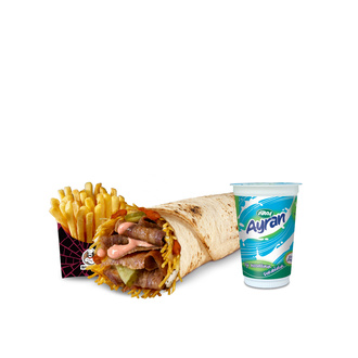 Acı Soslu Dürüm Et Döner Menü görseli