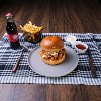 Cajun Burger Menü görseli