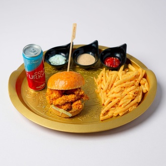 Cajun Burger Menü görseli