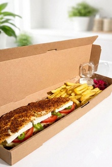 Beyaz Peynirli Simit Tost görseli
