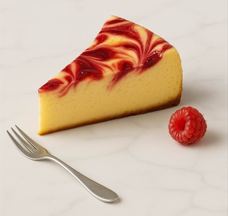 Frambuazlı Cheesecake görseli