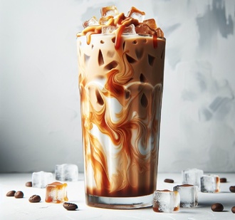 Iced Caramel Latte görseli