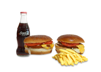 Bana Bi 2 Li Chicken Burger Menü görseli