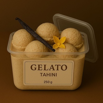 Tahinli Gelato Dondurma (250 Gr.) görseli