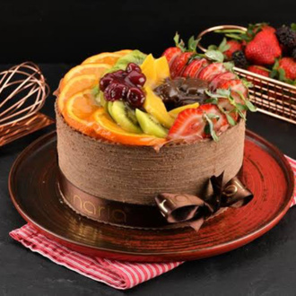 Meyveli Pasta (8 Kişilik) görseli