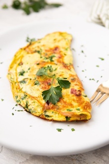 Kaşarlı Omlet görseli