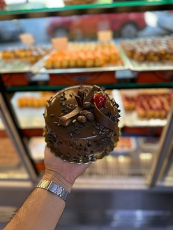 1 No Fıstıklı Çikolatalı Pasta ( 8-10 Kişilik ) görseli