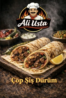 Ciğer Şiş Dürüm görseli