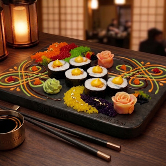 Cheese Sauce Ebi Tempura Maki Roll (6 Pcs.) görseli
