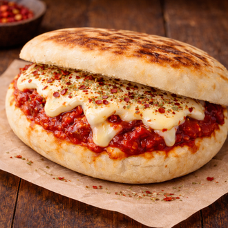 Kaşarlı Özel Soslu Bazlama görseli