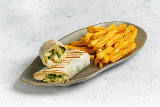 Pesto Soslu Tavuk Dürüm görseli