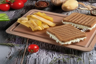 Kepekli Beyaz Peynirli Tost görseli