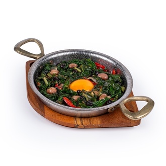 Tereyağlı Yumurtalı Pazı Kavurma görseli