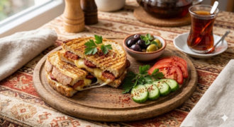 Sucuklu Kaşarlı Tost görseli