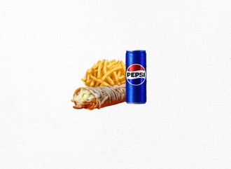 Kaşarlı Tavuk Döner Dürüm Menü görseli