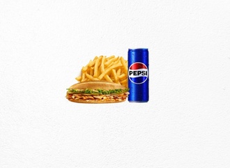 Yarım Ekmek Arası Tavuk Döner Menü görseli
