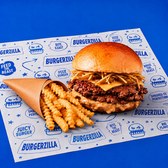 Chipotle Smash Burger & Tırtıklı Patates görseli