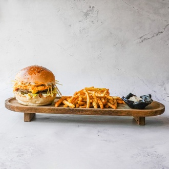 Kasap Burger & Patates Kızartması görseli