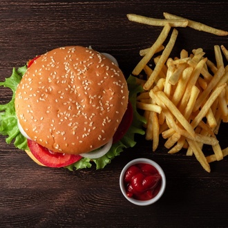 Et Severlere Kavurmalı Burger görseli