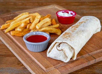 Sebzeli Tavuk Wrap görseli