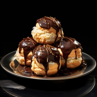 Profiterol (Porsyon) görseli