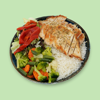 Fit Chicken Bowl (629 Kcal, 44 Gr Protein) görseli