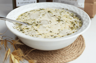 Az Ayran Aşı Çorbası görseli