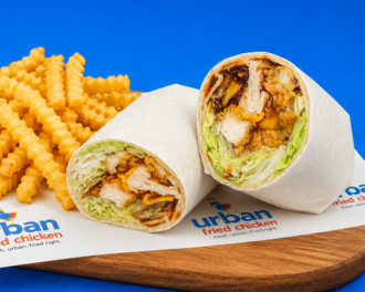 Urban Crunch Bbq Wrap görseli