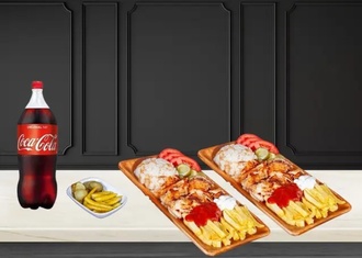 2 Kişilik Tavuk Döner (Porsiyon) Menü görseli