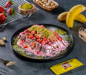 Çilek Festivali Waffle (Large) görseli