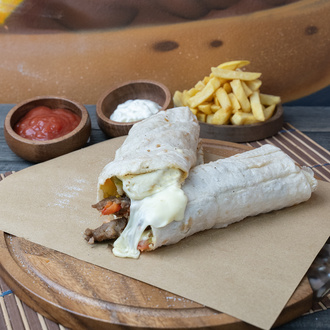 Kaşarlı Et Döner Dürüm görseli