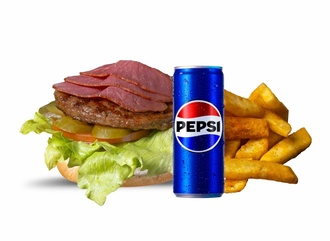 Bacon Burger Menü görseli