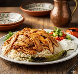 Pilav Üstü Tavuk Döner görseli