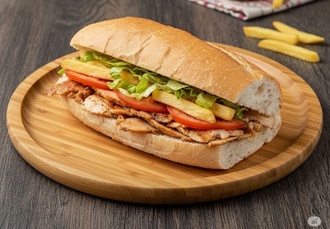 Tam Ekmek Arası Tavuk Döner görseli