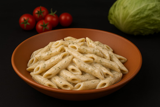 Pesto Soslu Makarna (Tavuksuz) görseli