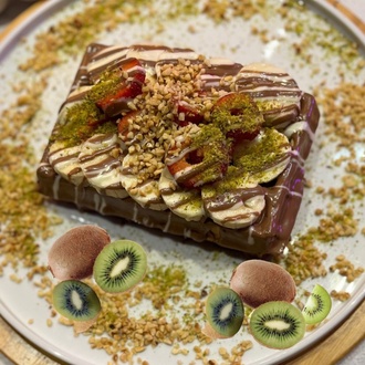 Muzlu Kivili Waffle (Küçük) görseli