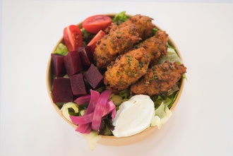 Kaşar Peynirli Mücver Bowl görseli