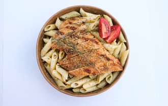 Izgara Tavuklu Kekikli Penne Makarna görseli