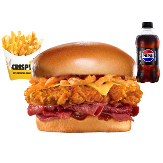Western Chicken Burger Menü görseli