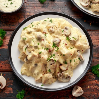 Kremalı Mantarlı Tavuk görseli