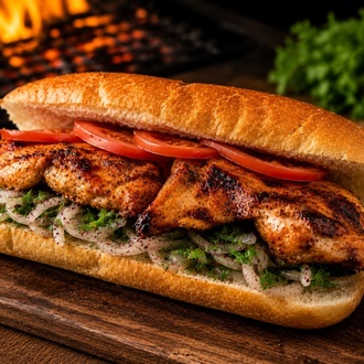 Yarım Ekmek Arası Tavuk Pirzola görseli