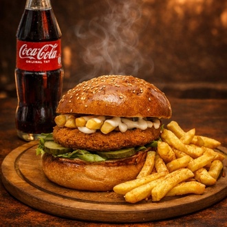 Tavuk Burger Menü görseli