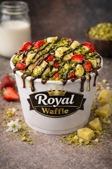 Royal Waffle Menü görseli