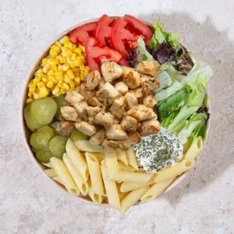 Kekik Soslu Tavuk Makarna Bowl görseli