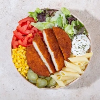 Çıtır Tavuk Makarna Bowl görseli