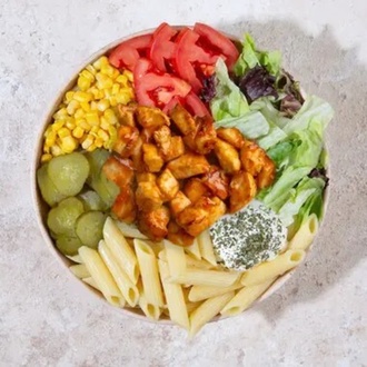 Acı Soslu Tavuk Makarna Bowl görseli